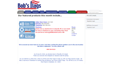 Desktop Screenshot of bobsflags.com