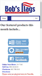 Mobile Screenshot of bobsflags.com